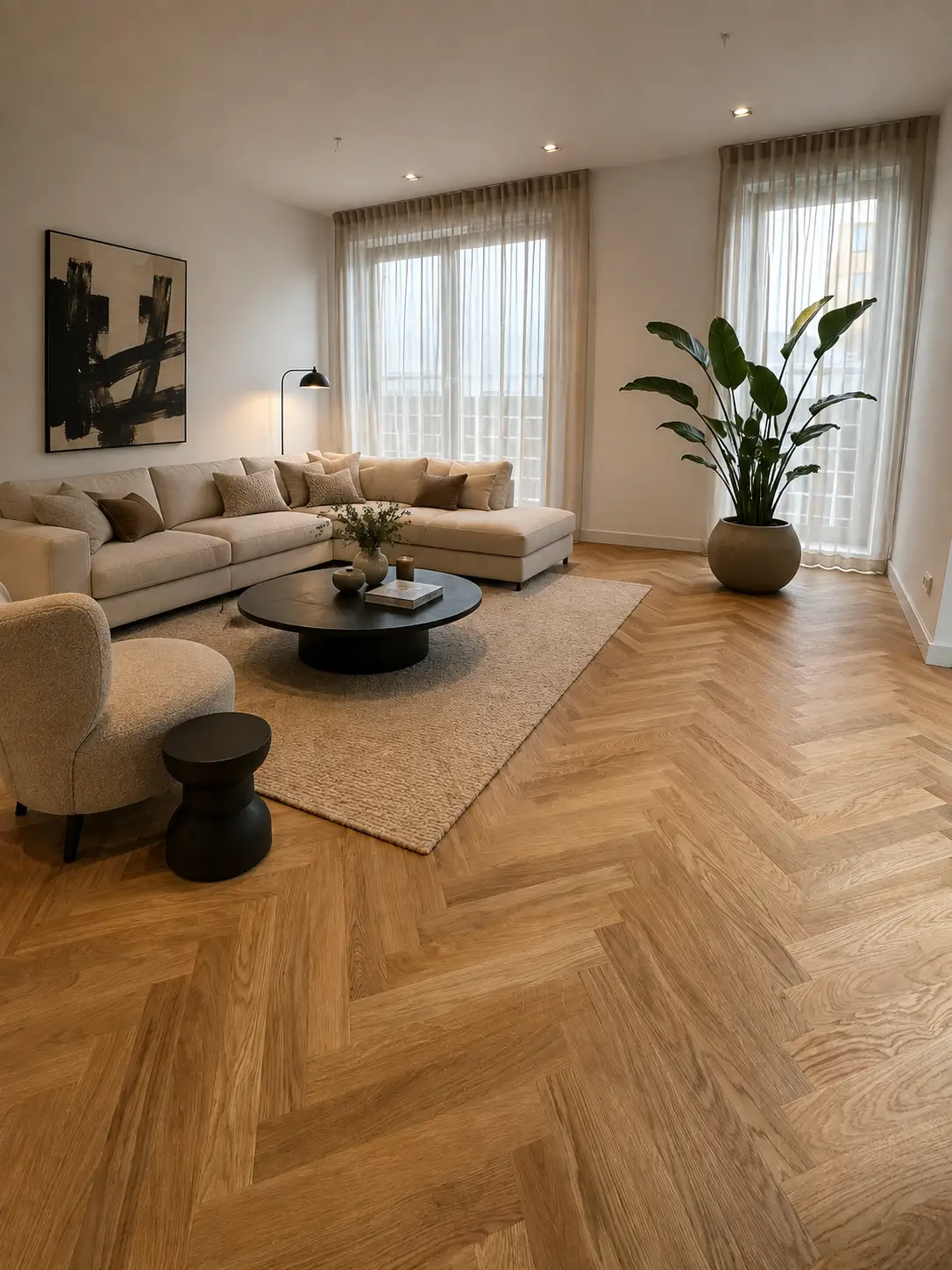 eiken visgraat naturel pure geolied