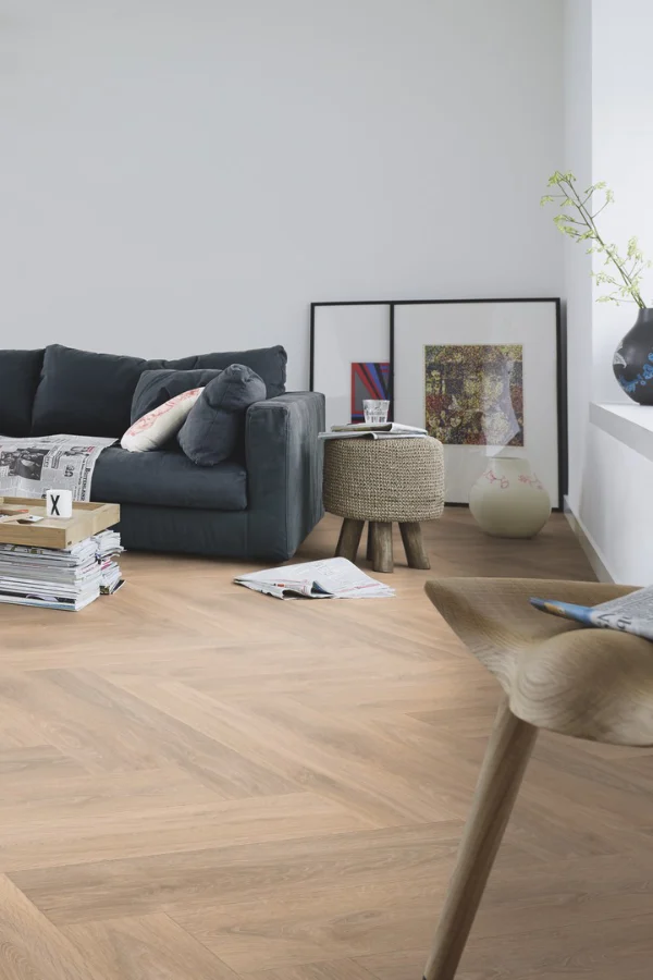 Laminaat met 2 zijdige velling