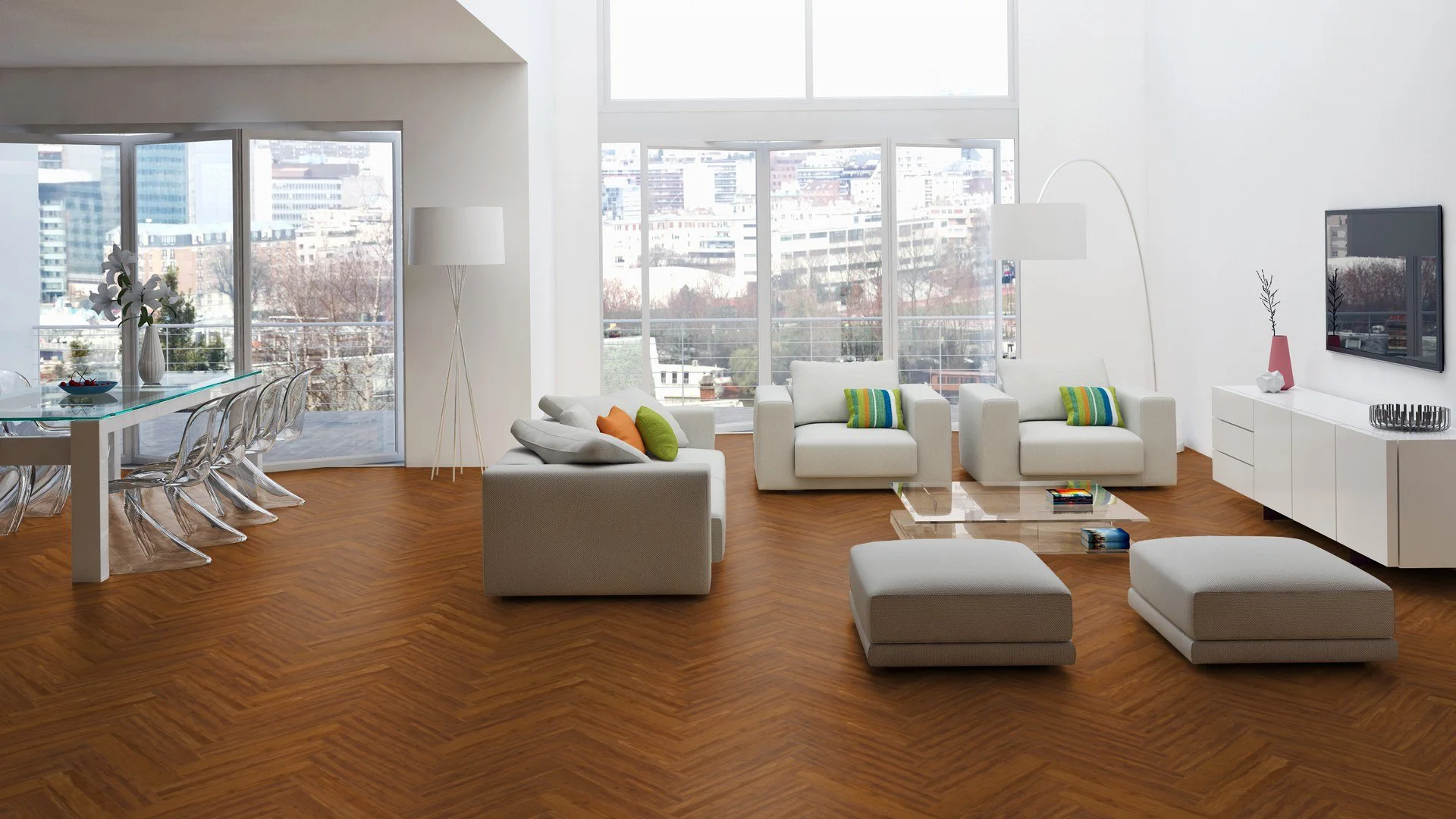 Bamboe density caramel visgraat